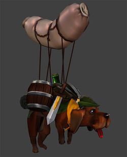 Waldi the Faithful - A dog courier made by Airborn_Studios, jochen