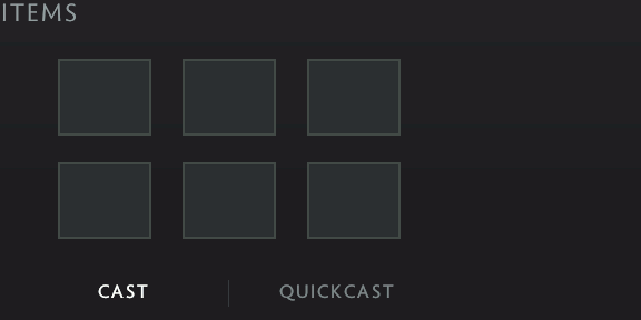 items quickcast items quickcast