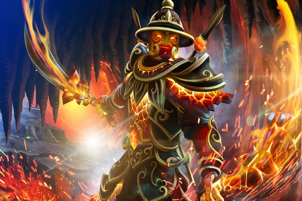 Fires Of The Volcanic Guard Loading Screen Dota 2 Wiki