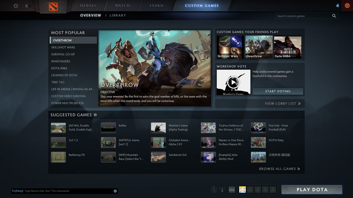 This new Dota 2 custom mode is way more popular than Artifact