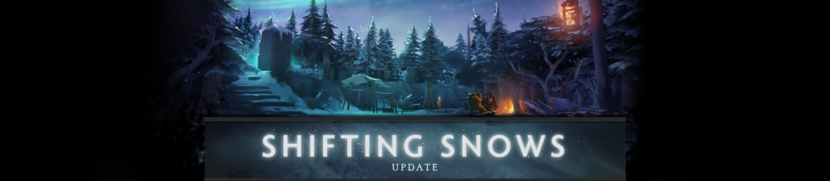 Main Page giant banner shifting snows