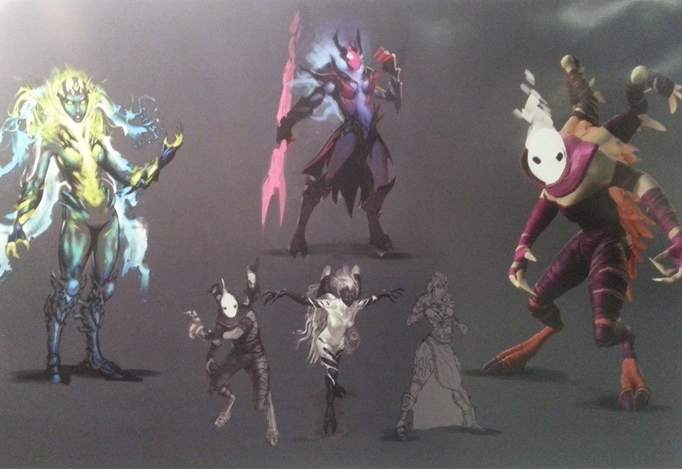 Arcanas for Vengeful Spirit and Skywrath Mage will appear in Dota