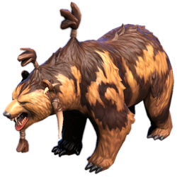 Lone Druid Spirit Bear model