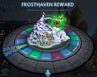 Frostivus 2018 Reward Wheel