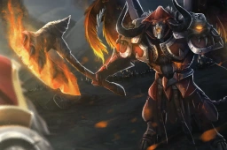 Cosmetic icon Raven's Flame Loading Screen