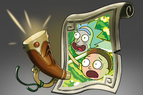 Rick And Morty Warp Into Dota 2 With Announcer Pack