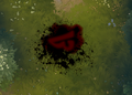 The bloodmark left at the owner's death location (unused)