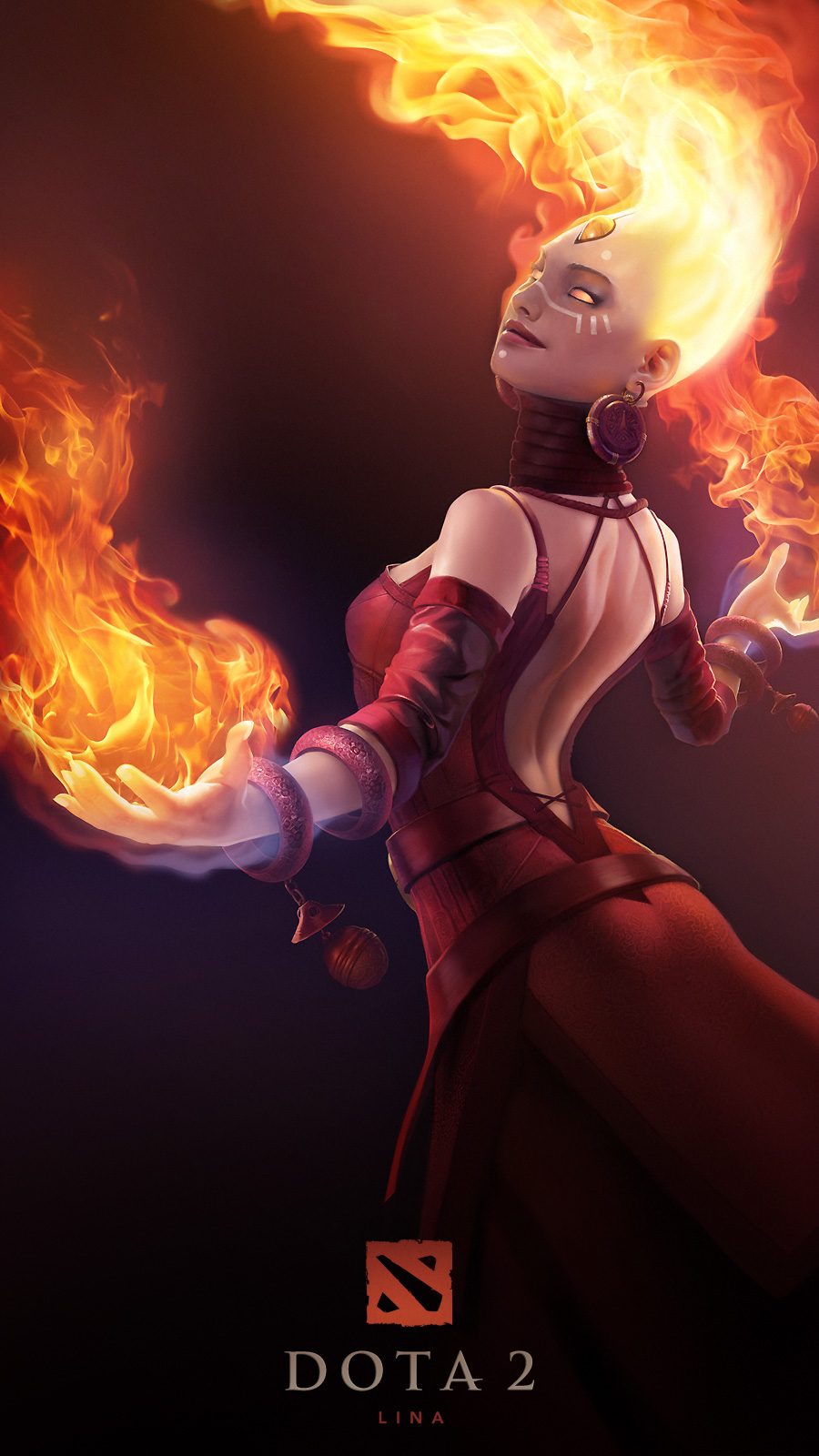 Lina/История — Dota 2 Вики