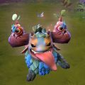 Shagbark de Pelúcia com suas gemas padrões