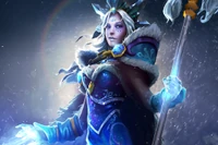 Tela de Carregamento: Crystal Maiden Ascendente