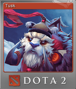 Trading Card Foil Icon - Tusk