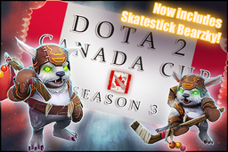 Cosmetic icon Dota 2 Canada Cup Season 3