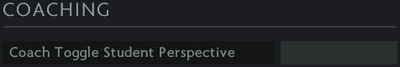 Settings hotkeys spectator coaching