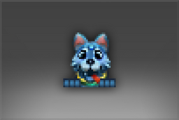 Cosmetic icon Aurora: Wolf Pup of Icewrack Emoticon