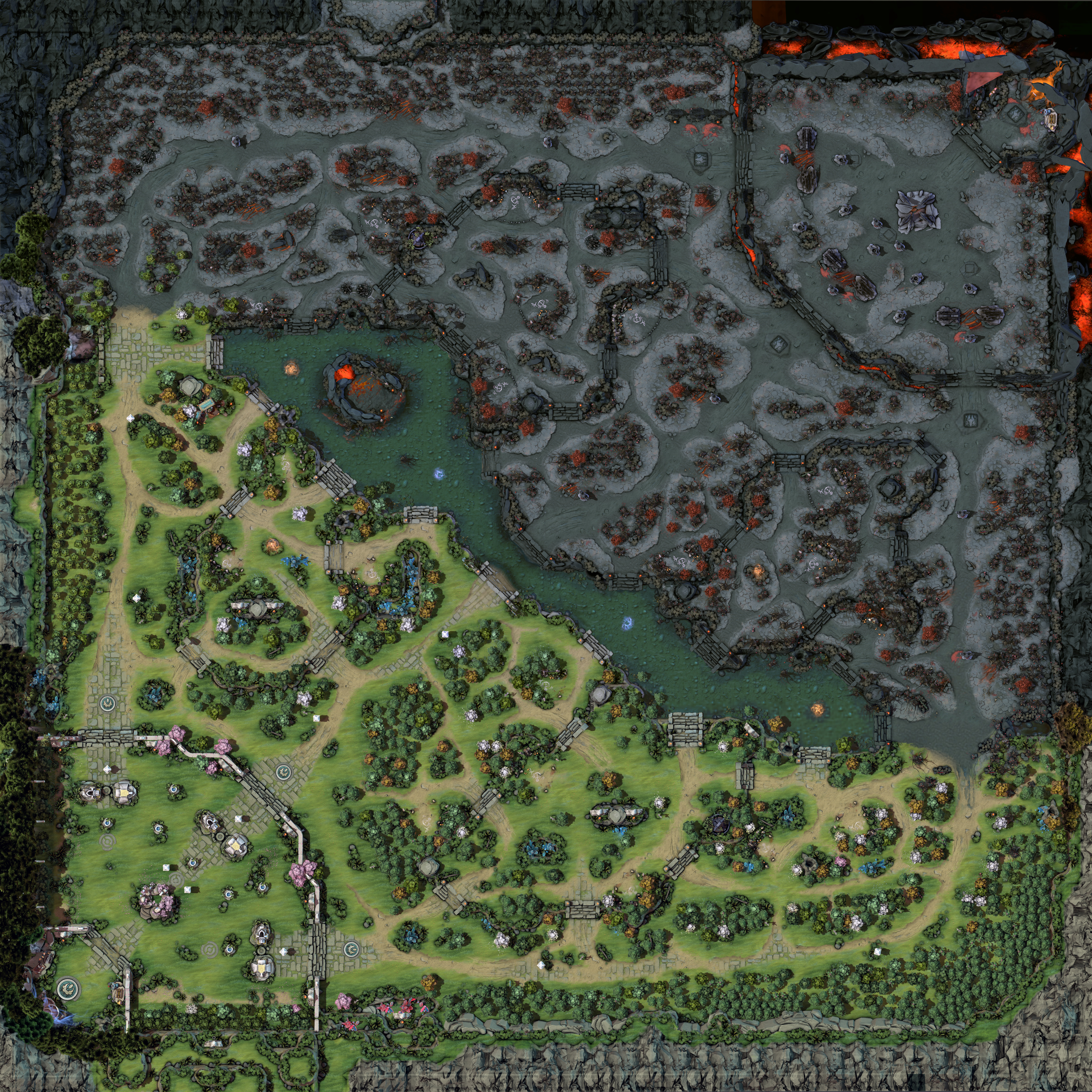 dota 6.85 ai map