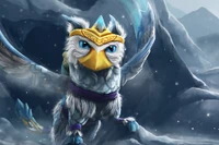 Tela de Carregamento: White, o Coração Azulado