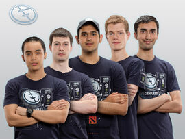 DeMoN, Fear, Bulba, Maelk, and UNiVeRsE at The International 2012