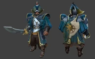 Kunkka Ironsides Set