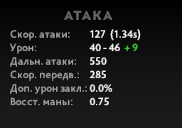 Итоговый урон пример