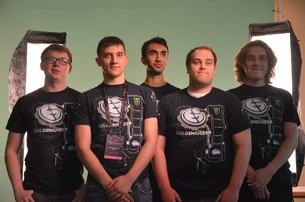 ppd, Arteezy, UNiVeRsE, mason и zai на The International 2014.
