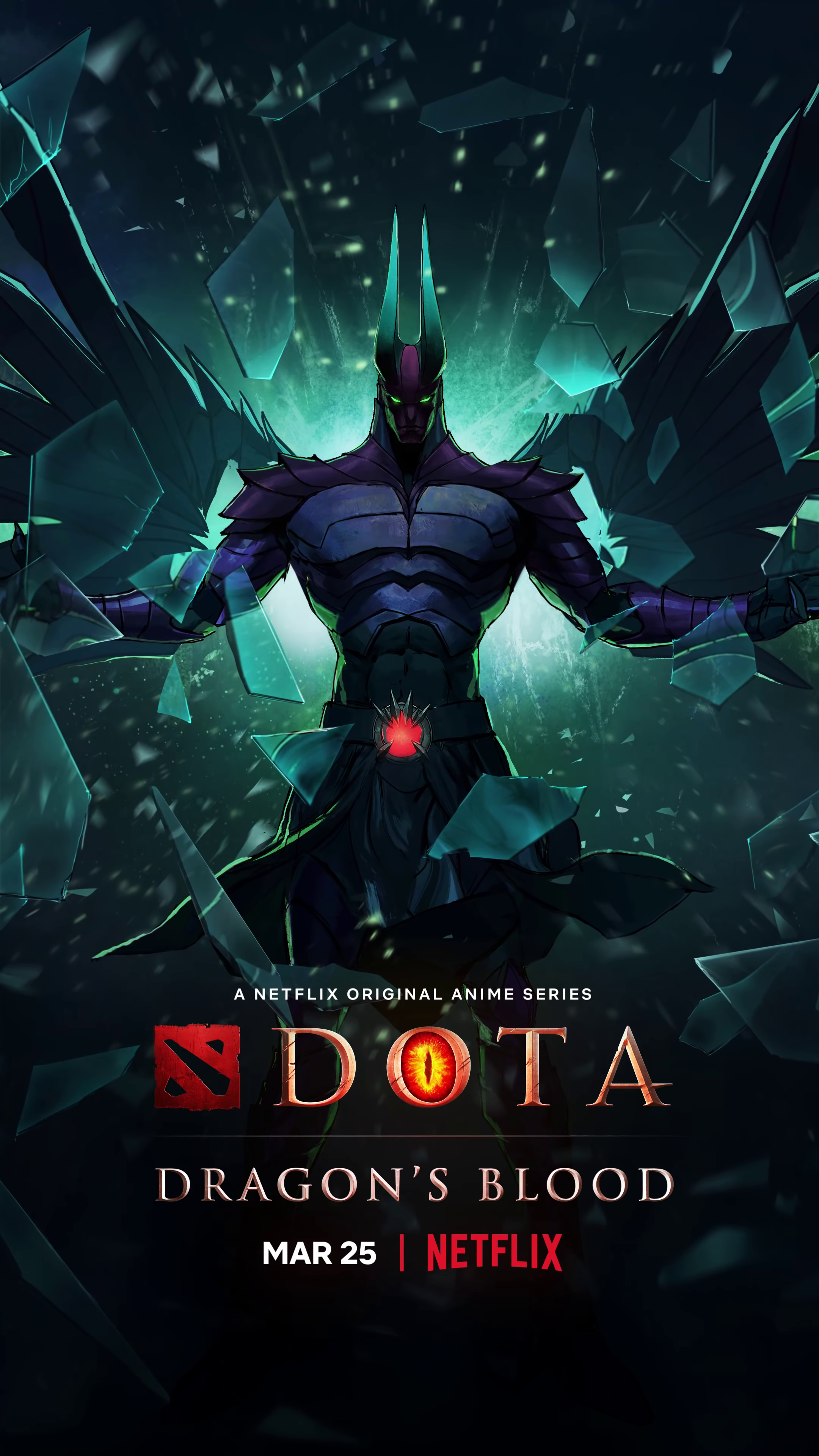 DOTA: Dragon's Blood, Anúncio de estreia