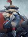 Tusk portrait icon