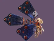 Orgel unleashing his gigantic weapon.