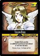 Terajima Ryoko card in .hack//ENEMY.