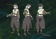 Character design for Tsukasa in .hack//SIGN.