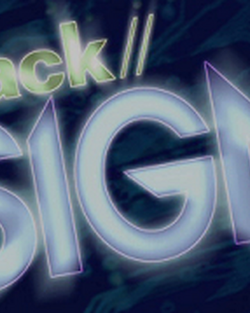 Sign Hack Wiki Fandom