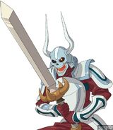 Silver Knight Angry