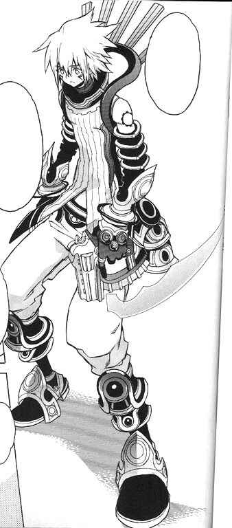 In #Haseo's 5th form, he uses - BANDAI NAMCO Entertainment