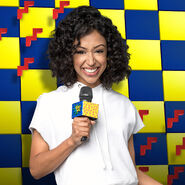 Host, Liza Koshy in a promotional image