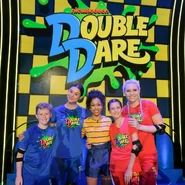 Thunderstruck and Girl Power pose with Liza