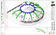 Light plot for season 2's obstacle course area