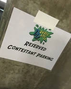 Reserved notice for Double Dare contestants