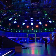 Lighting above the obstacle course