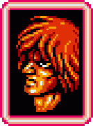 Chin portrait from Double Dragon VS Mode.