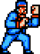Chin as he appears in Double Dragon III: The Sacred Stones.