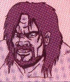 Bolo's portrait from the Famicom Double Dragon II manual.