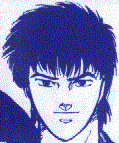 Billy's portrait from the Famicom manual of Double Dragon III.