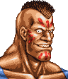 Abobo's versus portrait in Double Dragon. (Neo Geo)