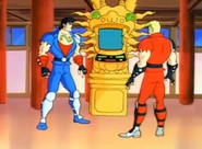 The panel that controls the dojo's defense system