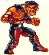 Countdown artwork from a promotional advert for Double Dragon V.