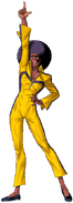 Mr. Jones, a character in the Double Dragon homage game, Rage of the Dragons, is an amalgamation of various concepts seen in the lifetime works of Bruce Lee.