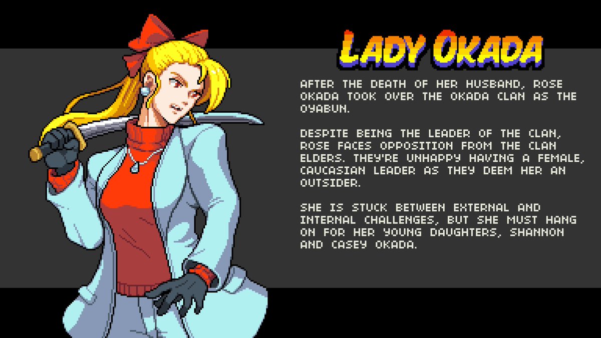 Lady Okada, Double Dragon Wiki
