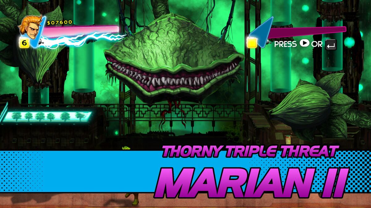 Bison2Winquote — - Marian after defeating Billy, Double Dragon