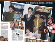 Yoshihisa Kishimoto - 04.jpg (245 KB) Kishimoto (center) with the rest of the Double Dragon staff. (Retro Gamer #103, January 2013)