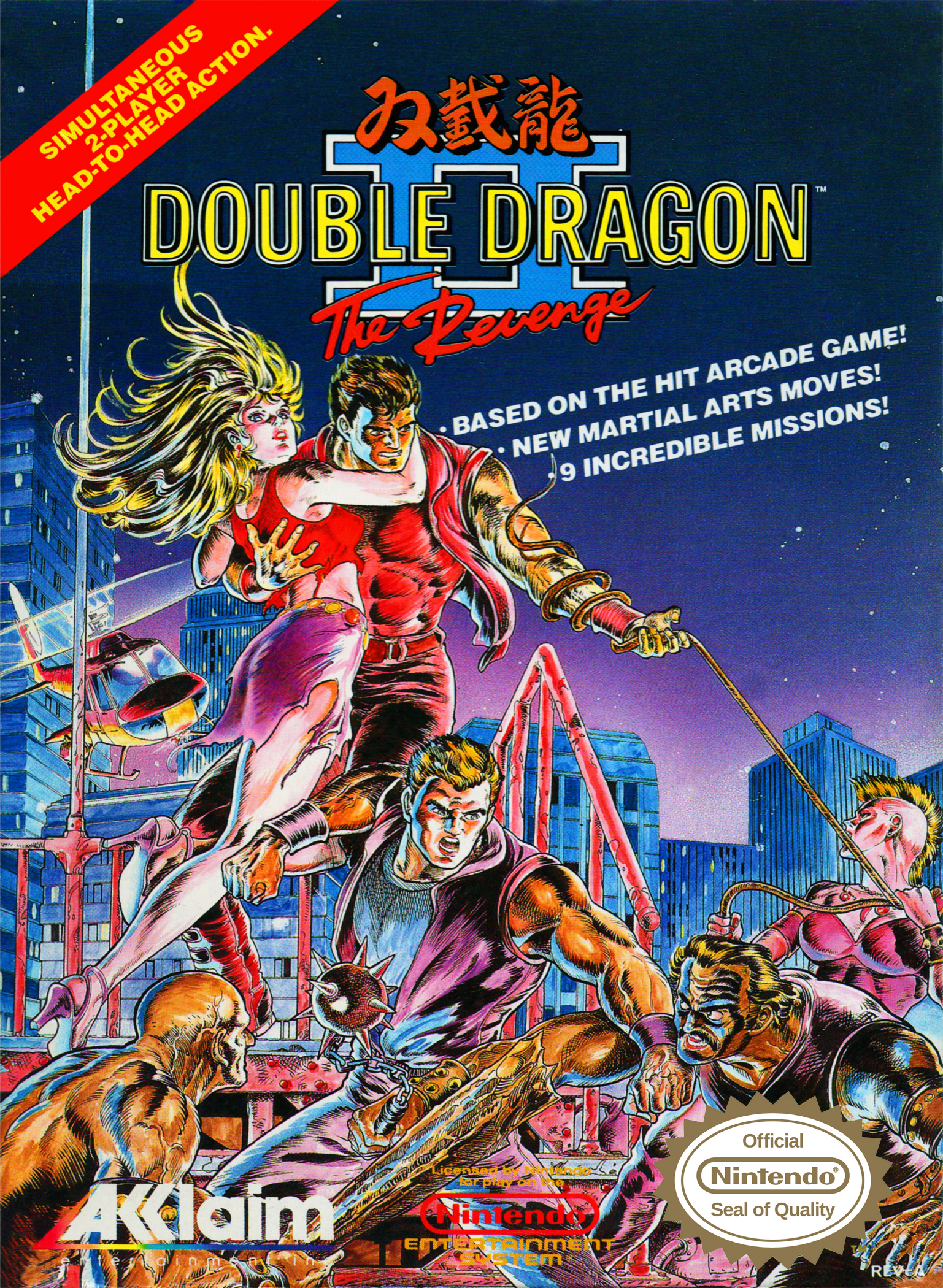 double dragon 2 nes special moves