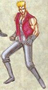 Jimmy artwork from the Return of Double Dragon manual.